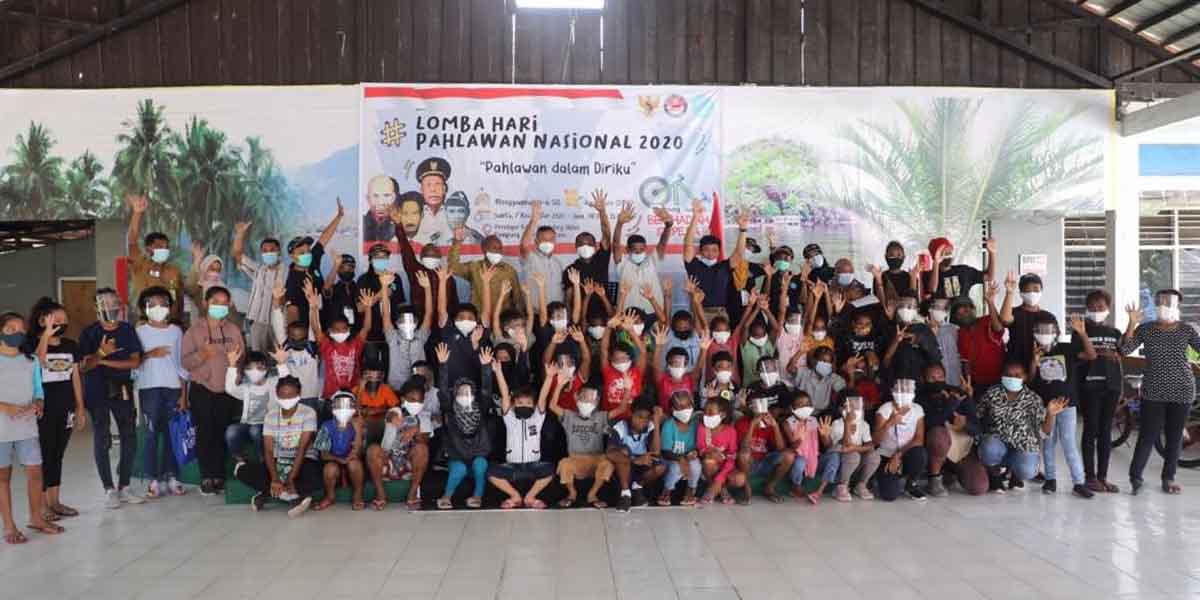 ratusan-siswa-di-papua-diajak-peringati-hari-pahlawan